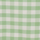 60"x126" White Sage Green Buffalo Plaid Rectangle Tablecloth, Checkered Polyester Tablecloth#whtbkgd