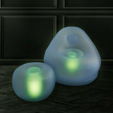 22inch LED Air Candy Light Up Inflatable Waterproof Ottoman Furniture