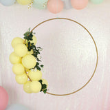 Metal Hoop Wreath, Floral Hoop, Wedding Hoops