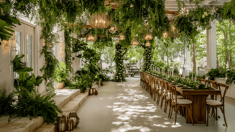 Green Wedding Color Palette
