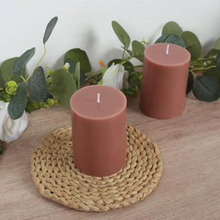 Create a Timeless Glow with Dripless Pillar Candles