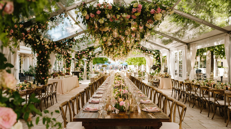Hanging Floral Centerpiece Arrangement
