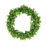 2 Pack | 21inch Green Artificial Lifelike Jasmine Leaf Spring Wreaths