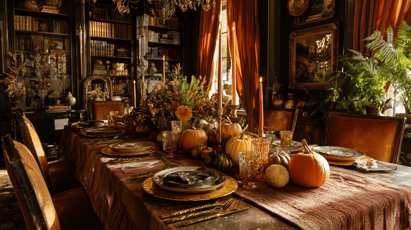 Harvest Thanksgiving Maximalist Decor