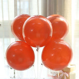 25 Pack 12inch Matte Pastel Terracotta (Rust) Helium/Air Latex Party Balloons