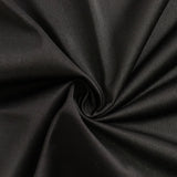 90" Black Premium Scuba Wrinkle Free Round Tablecloth, Scuba Polyester Tablecloth#whtbkgd