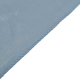 60"x 60" Dusty Blue Seamless Square Satin Tablecloth Overlay