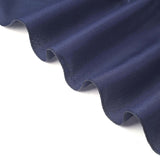 10 Pack Navy Blue Polyester Folding Chair Covers, Reusable Stain Resistant