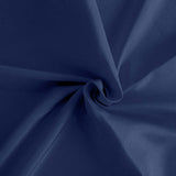 54"x54" Navy Blue Premium Polyester Square Tablecloth - 220GSM#whtbkgd