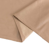 70" Nude Premium Scuba Wrinkle Free Square Tablecloth, Scuba Polyester Tablecloth