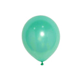 25 Pack | 12inch Shiny Pearl Turquoise Latex Helium or Air Balloons