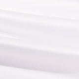 54inchx10 Yards White Lamour Satin Fabric Bolt, Heavy Matte Satin Fabric By The Yard