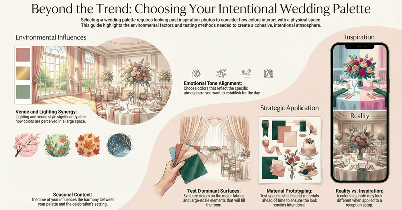 How to Choose Wedding Color Palette