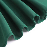 90" Hunter Emerald Green Polyester Round Tablecloth