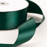 50 Yards 1.5inch Hunter Emerald Green Single Face Decorative Satin Ribbon