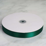 100 Yards 7/8" Hunter Emerald Green Satin Ribbon#whtbkgd