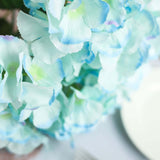 5 Bushes | Baby Blue Artificial Silk Hydrangea Flower Bouquets