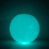 16inch Floating Pool Light Up Glow Ball, Inflatable Outdoor Garden Lights With Remote