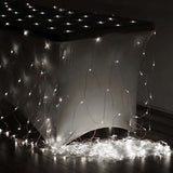 20ftx10ft Clear 600 LED Fish Net Lights, Fairy String Lights With 8 Modes