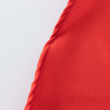 90" Red Premium Polyester Round Tablecloth - 220GSM