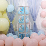 4 Pack - 5" Iridescent Large 0-9 Number Stickers Banner, Custom Milestone Age And Date Stick On Numbers - 7