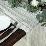 10ft Ivory Gauze Cheesecloth Boho Table Runner