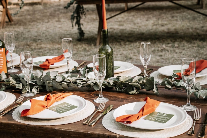 Napkin Folds for Wedding Receptions - knot napkin fold