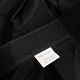 Portable Stage Skirt Black Polyester Platform Skirting Cloth for Events, Performances Wedding Stage