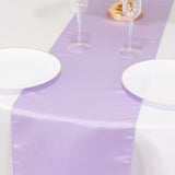 12x108inch Lavender Lilac Lamour Satin Table Runner