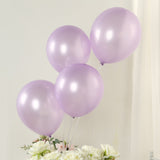 50 Pack Lavender Lilac Biodegradable Balloons, 12 Thickened Extra Strong Eco-friendly