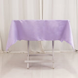 Lavender Lilac Seamless Lamour Satin Square Tablecloth - 54inch