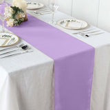 12inch x 108inch Lavender Lilac Polyester Table Runner