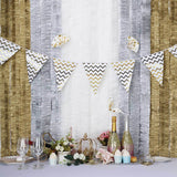 Paper Streamers, Tissue Paper Garland, Hanging Decorations