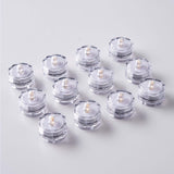 12 Pack | Warm White LED Lights Waterproof Battery Operated Submersible