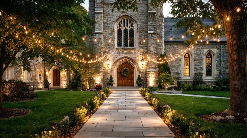 LED Outdoor Church Decor