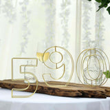 Wire Numbers | Decorative Numbers | Metal 3D Numbers