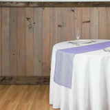 Table Runner Organza - Purple