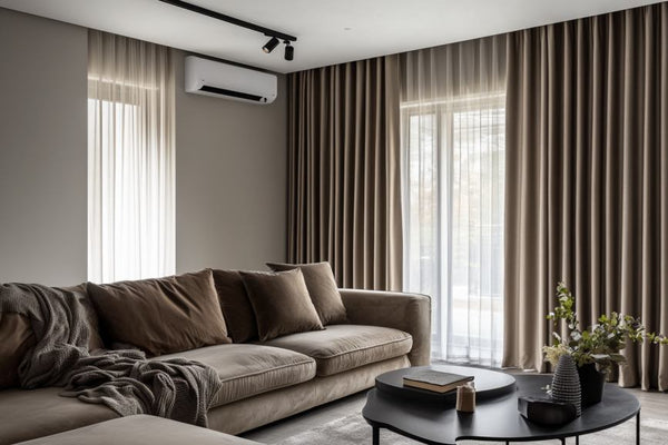 livingroom curtains- layering