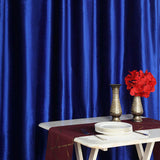 8ft Royal Blue Premium Velvet Backdrop Stand Curtain Panel, Drape