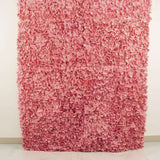 11 Sq ft. | Dusty Rose UV Protected Hydrangea Flower Wall Mat Backdrop