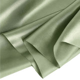 12inch x 10yd | Eucalyptus Sage Green Satin Fabric Bolt, DIY Craft Wholesale Fabric