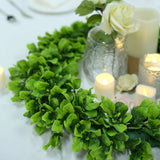 2 Pack | 21inch Green Artificial Lifelike Jasmine Leaf Spring Wreaths