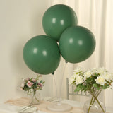 10 Pack Matte Pastel Dusty Sage Green Biodegradable Balloons 18inch, Round Eco-friendly