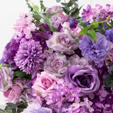 22-Inch Lavender Lilac Silk Flower Grand Centerpiece – Pre-Arranged Artificial Rose