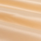 54inchx10 Yards Beige Lamour Satin Fabric Bolt, Heavy Matte Satin Fabric By The Yard