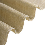 5 Pack | Natural Jute Faux Burlap Chair Sashes, Boho Chic Linen Decor - 6x108Inch