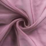 5 Pack | 22" x 78" Mauve/Cinnamon Rose DIY Premium Designer Chiffon Chair Sashes