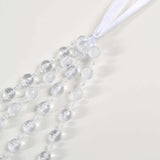 16inch Clear Faux Pearl Beaded Chiavari Chair Back Garland Sash