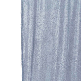 8ftx8ft Dusty Blue Sequin Event Background Drape, Photo Backdrop Curtain Panel