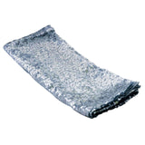 20x20Inch Dusty Blue Premium Sequin Cloth Dinner Napkin | Reusable Linen